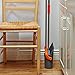 Casabella FBA_20708 Compact Upright Sweep Set, Graphite and Orange