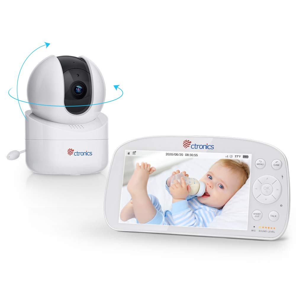 Baby Monitor 5000mAh Battery with Camera and Audio