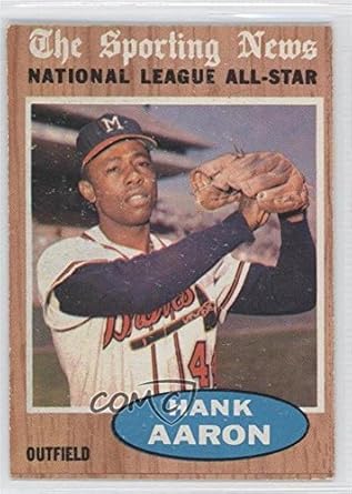 Amazon.com: Hank Aaron (Baseball Card) 1962 Topps - [Base ...