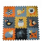 Animal Foam EVA Play Mat-9Pcs
