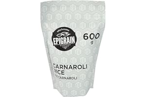 Epigrain Carnaroli Rice – 750g (1.7lb) Short Grain Italian-Style Rice for Creamy Risotto & Rice Pudding – White Kernel with E