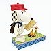 Peanuts by Jim Shore Snoopy and Woodstock Campfire Stone Resin Figurine, 5.25”