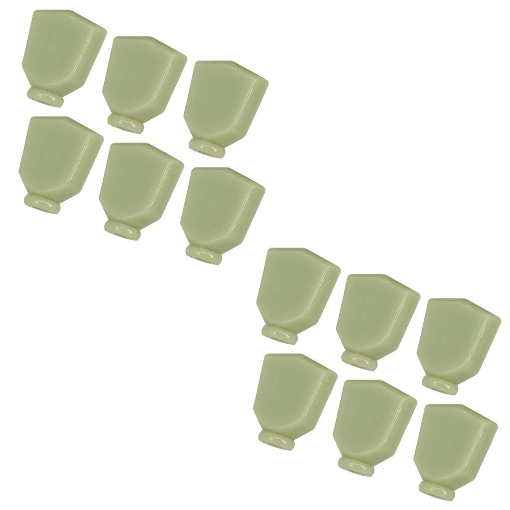 12 Pieces Retro Guitar Tuning Peg Keys Tuners Machine Heads Replacement Buttons Knob Handle Cap suit for Guitar Replacement Part