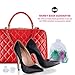 High Heel Protectors by MEGON - Heels Stopper for Women's Shoes, 6 pairs Small/Medium/Large - Perfect for Weddings, Races, Formal Occasions - Protecting from Grass, Gravel, Bricks & Cracks