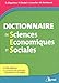 Dictionnaire de sciences économiques et sociales by