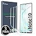 Ferilinso [3 Pack] Screen Protector for Samsung Galaxy Note 10, High Sensitive Full Coverage Case Friendly 3D PET Flexible TPU Film for Samsung Galaxy Note 10