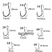 Offset Octopus Circle Hooks, 100pcs Baitholder Fishing Hooks Sharp Beak Fishing Gear and Equipment for Catfish Freshwater Saltwater Steelhead Trout Bass, Black, Size #8-6/0