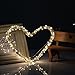 Hallomall LED Solar Powered String Lights, 2 Modes Steady on / Flash, 150 LED, 72 Feet, Warm White