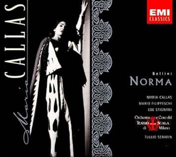 Vincenzo Bellini Tullio Serafin Maria Callas Mario Filippeschi Rina Cavallari Paolo Caroli Nicola Rossi Lemeni Bellini Norma Maria Callas Amazon Com Music