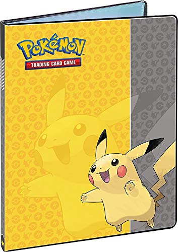 Ultra Pro Pikachu 9-Pocket Portfolio for Pokemon Trading Card Game Holds 90-180 Cards (1-Unit)