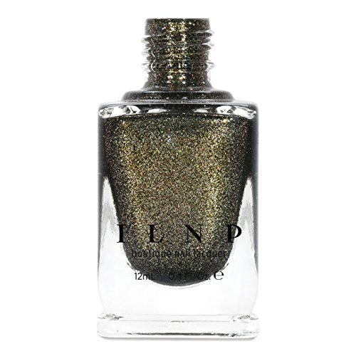 ILNP Caesar - Deep Olive Holographic Metallic Nail Polish