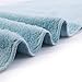 Ibestuff bamboo Craft ultra Soft 3 Piece Towel Set includes 1 Bath Towel,1Hand Towel,1 Face Towel (Light Blue)