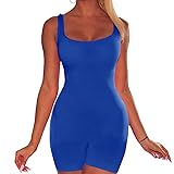 vanberfia Women Sexy Sleeveless Tank Tops Short
