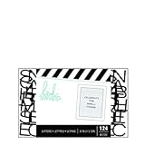 American Crafts Heidi Swapp Letterboard 124 Piece Alphabet Sans Serif Wide Black