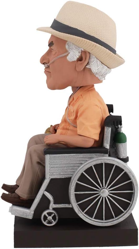Royal Bobbles Better Call Saul Hector Salamanca w/Working Bell Collectible Bobblehead Statue, Colored, 8 inches - Image 3