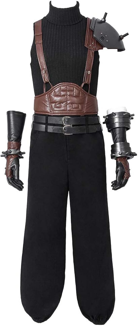 cloud strife sweater vest