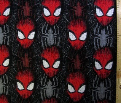 キャラクター生地 Usaコットン アメリカン コミックヒーロー スパイダーマン 黒 の買取価格 相場 高価買取なら買取一括比較のウリドキ