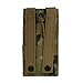 Outry M4 M16 AR-15 Type Magazine Pouch Mag Holder - Triple/Double/Single Airsoft MOLLE Mag Pouch - Open Top Version - Single - Multicam/CP