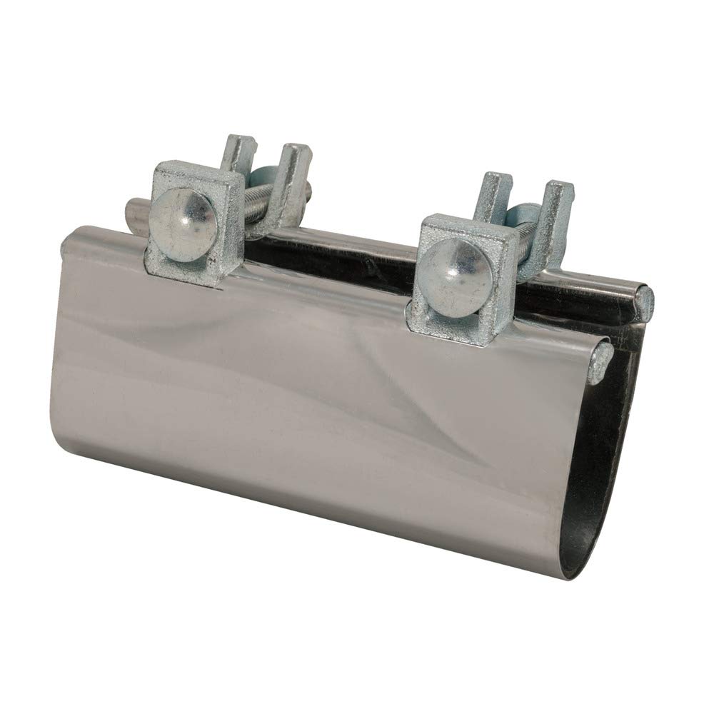 Photo 1 of Eastman 6 Inch Pipe Repair Clamp, 2 Inch IPS Connection, Stainless Steel, 45198