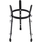 LiebeWH Conga Drum Stand Adjustable 52.5-68 cm Heavy Duty Iron | Non slip rubber feet, fits drums under 27 cm base, easy assembly, stable support for djembe