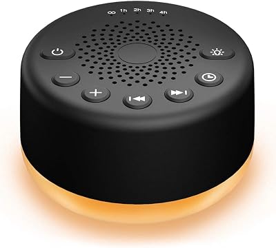 Easysleep White Noise Machine 32 Levels 25 Sounds 5 Timer 4 Brightness