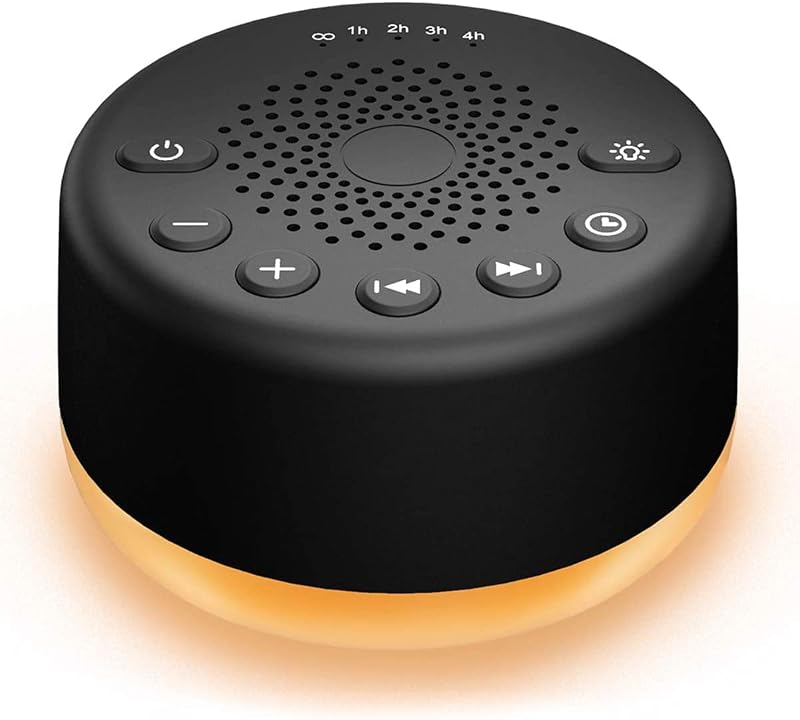 Easysleep White Noise Machine 32 Levels 25 Sounds 5 Timer 4 Brightness