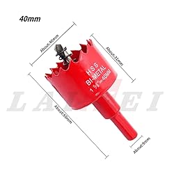 Hole Saw Drill Bit LAIWEI HSS Hole Cutter with