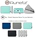 Runetz MacBook 12 Inch Sleeve Neoprene Case with accessory pocket for The New MacBook 12