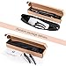 Uarter Original Hair Straightener Negative Ionic Professional Flat Iron with Travel Bag and 2 Free Clips Black