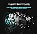 DOSS Portable Outdoor Wireless Bluetooth 4.0 Waterproof(IPX 4) Sport Speaker with 10W superior sound quality and enhanced bass,8 hours playtime,Handsfree [Black]