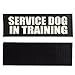 Fairwin DOG Patches for Service Dogs, Reflective and Removable Dog Tags for Service Dog Vest Harness. S, 4.5