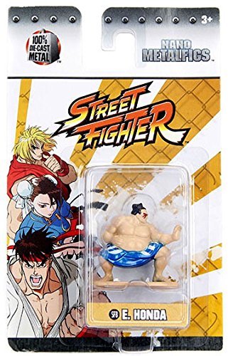 Street Fighter E. Honda (SF8) 1.5 Inch Diecast Nano Metal Figure by Jada