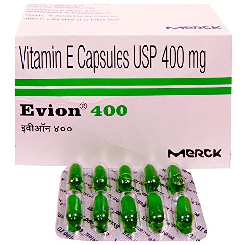 Evion Vitamin E (100 Capsules) 400mg in Dubai UAE Whizz Health