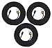 3PCS of HEAVY-DUTY Lightning to USB Sync Charger Data Cable Cord 10ft / 3m for iPhone 5s / 5c / 5, iPhone 6 / 6plus, ipad Air / Mini / iPod Touch 5 and Nano 7 - (black black black)