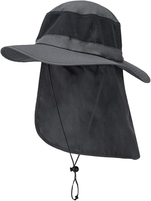 mesh brim hat