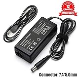 18.5V 3.5A 65W Replacement Ac Power Adapter Laptop Charger Compatible for HP Elitebook 8440p 8460p 8470p 8540w 8560p 8560w 8570p Compaq Presario CQ42 CQ45 CQ56 CQ57 CQ58 CQ60 CQ62 Supply Cord Plug