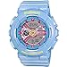 Casio Women's BA-110CA-2A Baby-G Analog/Digital Quartz Light Blue Watch