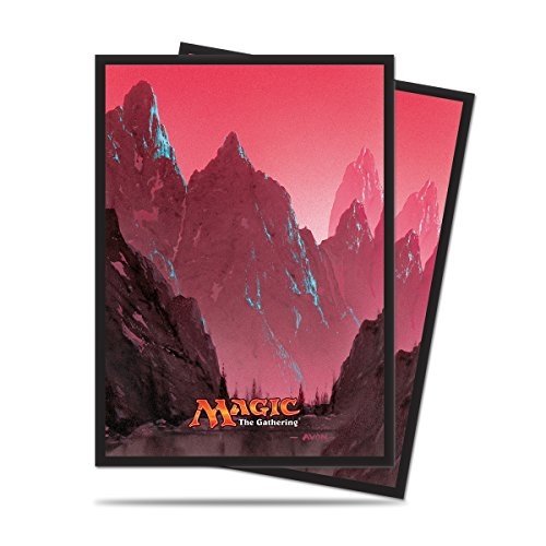 Ultra Pro Mana 5 Unhinged Mountain Standard Deck Protector sleeves for Magic 80ct