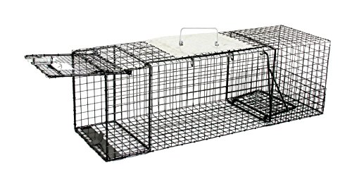 Humane Way 914038 Live Animal Trap, Large 35"x11"x11"