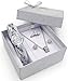 Silver Watch Jewelry Gift Set Woman Girlfriend Ladies Female Wife Mum Sister Her Birthday