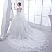 SISJULY Women's Sweetheart Lace Off The Shoulder Ball Gown Wedding Dress 8 White