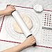 OXO 11211300 Good Grips Silicone Pastry Mat, One Size, Tan