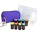 Essential Oil Pocket Doctor 1 Keychain Kit w/Frankincense, Oregano, Melaleuca, Lemon, Lavender, Peppermint, Eucalyptus, Lemongrass in (8) 2ml Drams by Davina