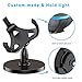 Adjustable Stand for Echo Dot 3rd Gen by AutoSonic, Swivel and Tilt Function, Black