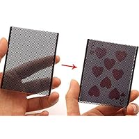 Funrarity Poker Playing Card Vanish Illusion Change Choose Hidden Sleeve Magic Trick (Pack of 5)