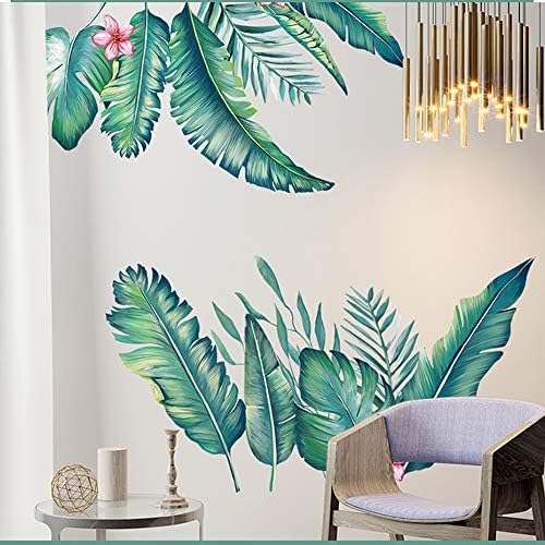 不二玩家 ウォールステッカー 緑 葉 植物 北欧 ポスター 初売り インテリア 部屋の壁紙シール ウォールペーパー シミュレーション M0253 3d立体 モダンアート 大きめサイズ Diy 不二玩家 ウォールステッカー 緑 葉 植物 北欧 ポスター 初売り インテリア 部屋の壁紙シール ウォールペーパー シミュレーション M0253 3d立体 モダンアート 大きめサイズ Diy