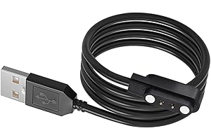 LONNKY Dog Bark Collar Charging Cord for DINJOO TC03 and TC03Pro, Magnetic Charging Cable for Dog Training Collar, Dog Shock Collar Replacement Charger Cord