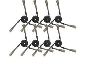 ZHICHENG （8pcs） Side Brushes Compatible with Dreame x40 / x40 pro / x40 Ultra Robot Vacuum Cleaners