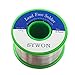 Sywon Lead Free Solder Wire Tin Reel with Rosin Core for Electric Soldering, Sn 99% Ag 0.3% Cu 0.7%, 0.6mm 100g