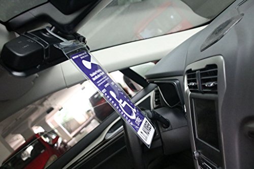 Handicapped Parking Placard Holder (2 Pcs)- Disabled Parking Permit Holder - Placard Protective With Larger Hook Fit Rearview Mirror - Thumbnail 6